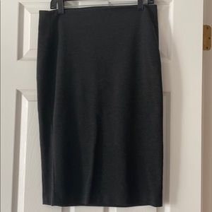 Vince Camuto charcoal Pull-On Pencil Skirt